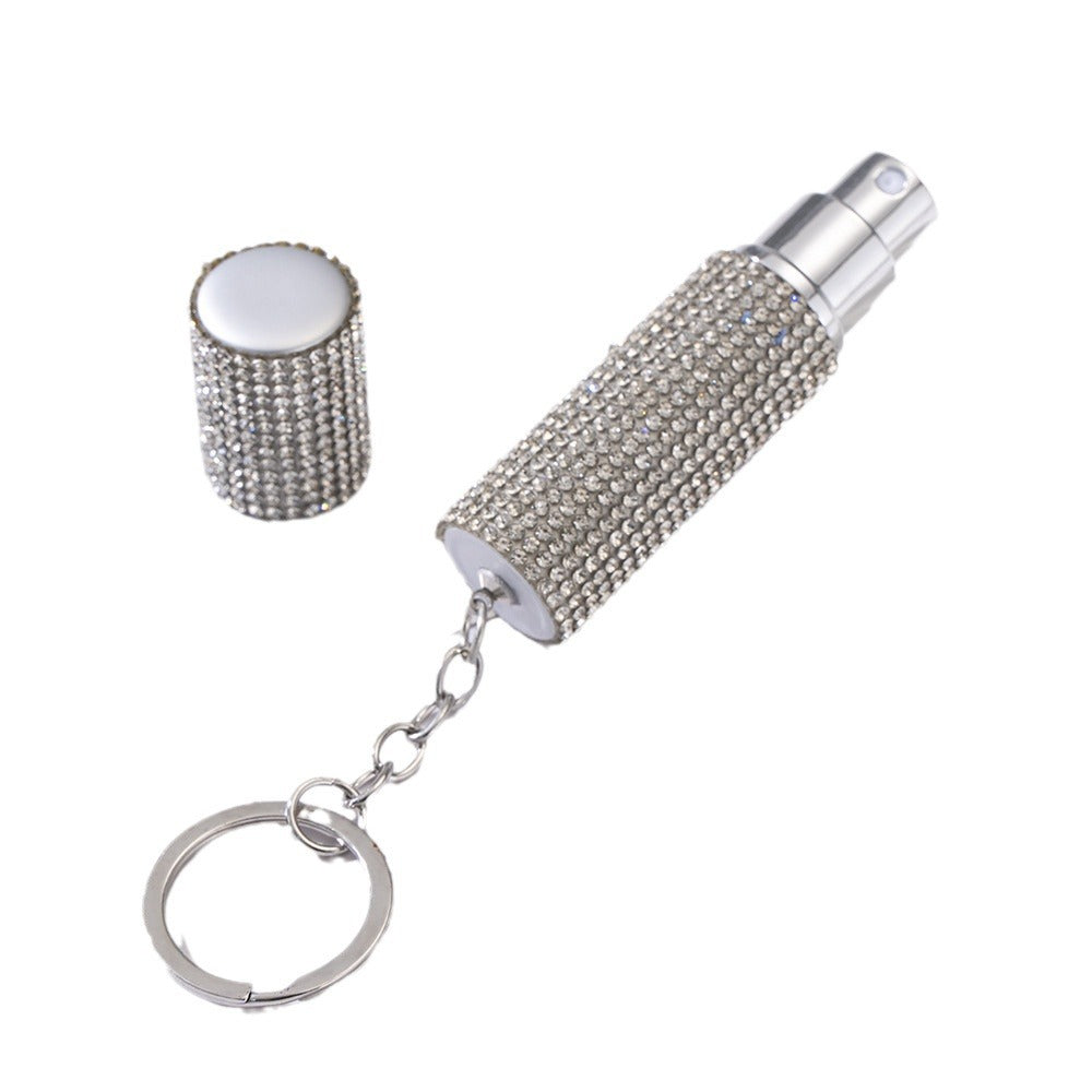Wholesale Diamond Creative Perfume Keychain